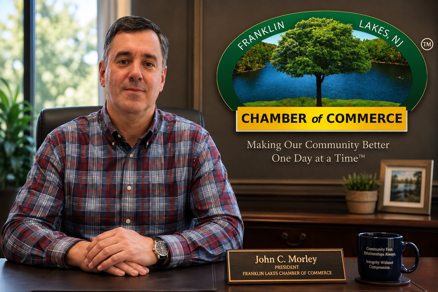 A Message from Our President of The Franklin Lakes Chamber of Commerce about community, meaningful relationships, leadership, integrity, and supporting local businesses.